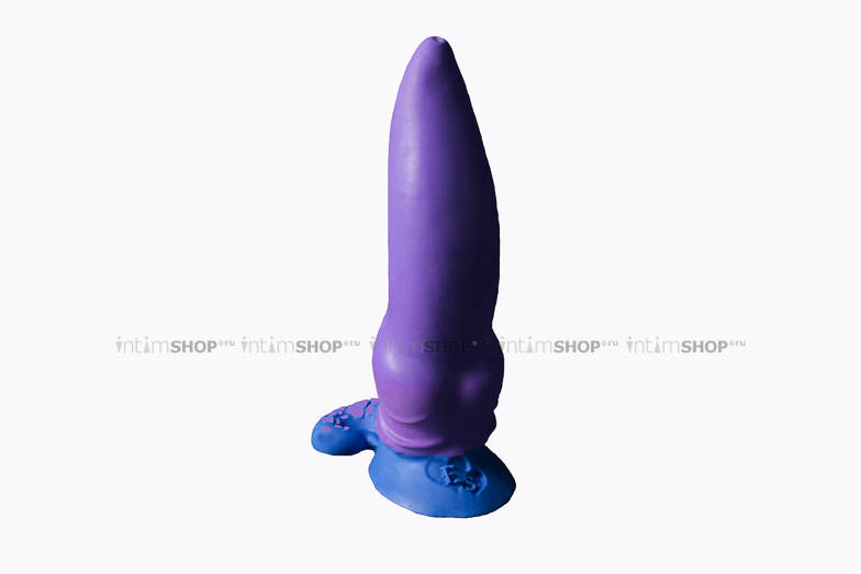 Фаллоимитатор EraSexa Зорг S, 21 см, фиолетовый