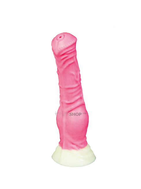 Фаллоимитатор EraSexa Пони Mini, 18.5 см, розовый