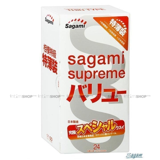 Презервативы Sagami Xtreme 0.04мм ультратонкие 24шт