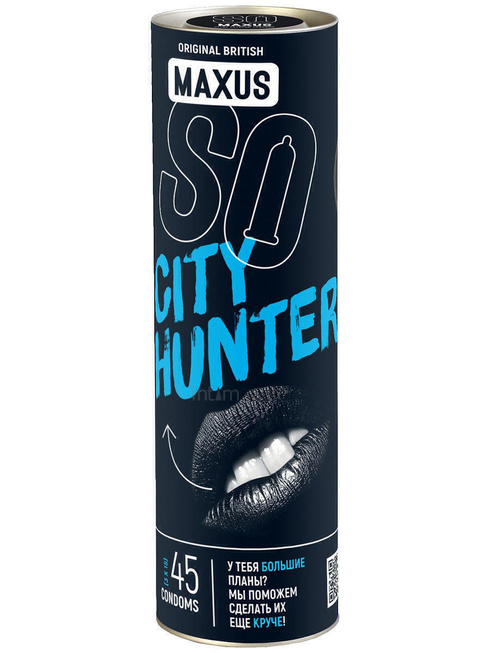 Набор презервативов City Hunter Maxus, 3 уп х 15 шт