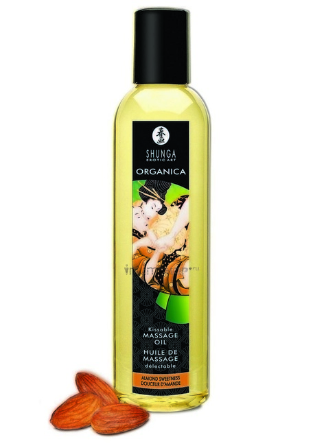 Массажное масло Shunga Organica Миндаль, 250 мл