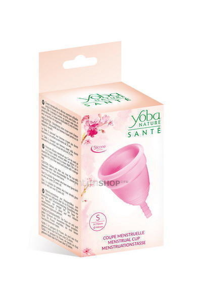 Менструальная чаша Yoba Nature размер S розовая