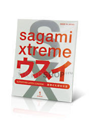 Ультратонкие Презервативы Sagami Xtreme SUPERTHIN №1