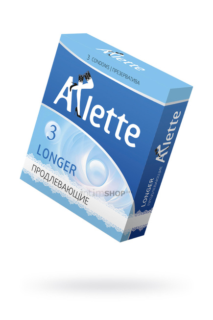 Презервативы Arlette Longer, Продлевающие, 3 шт.