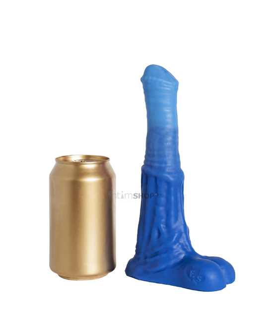 Фаллоимитатор EraSexa Пегас S, 21 см, синий