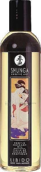 Массажное масло Shunga Влекущие экзотические фрукты, несъедобное, 250 мл