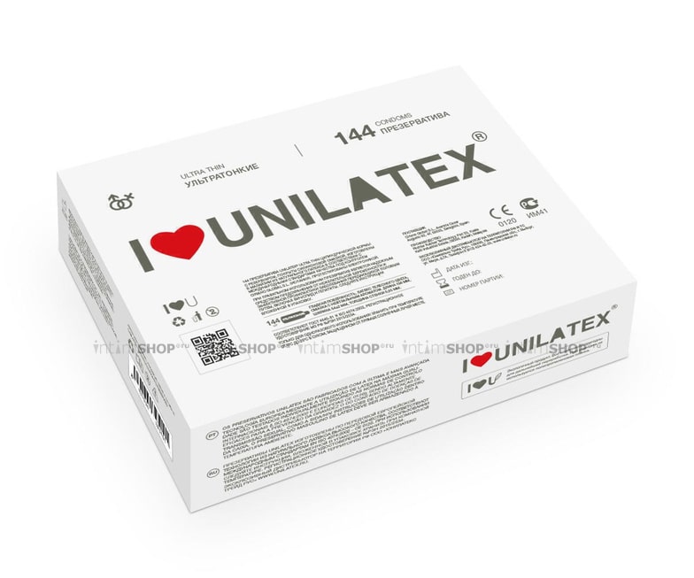 Презервативы Unilatex Ultrathin 144шт