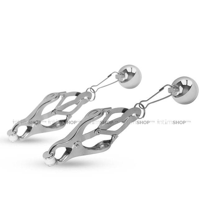 Зажимы на соски Easytoys TJapanese Clover Clamps With Weights EDC Collections