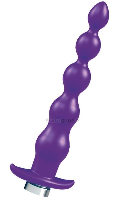 Анальная виброцепочка VeDO Quaker Plus Into You, фиолетовый