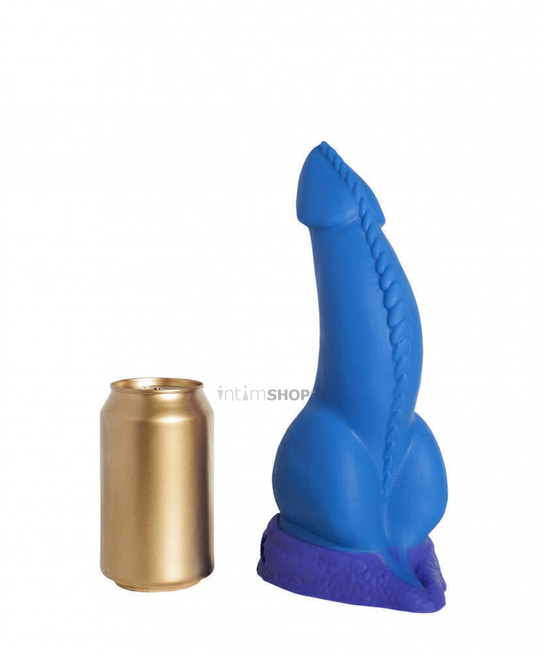 Фаллоимитатор EraSexa Дракона Эглан L, 26 см, фиолетово-синий