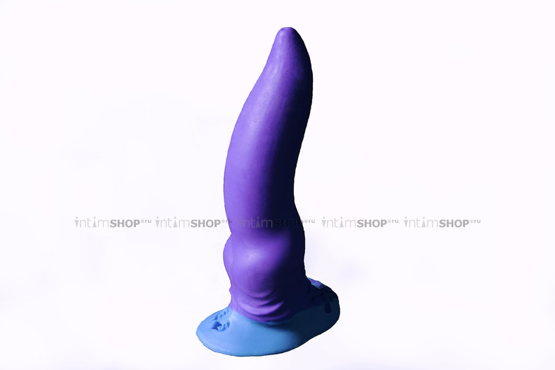 Фаллоимитатор EraSexa Зорг Mini, 17 см, фиолетовый